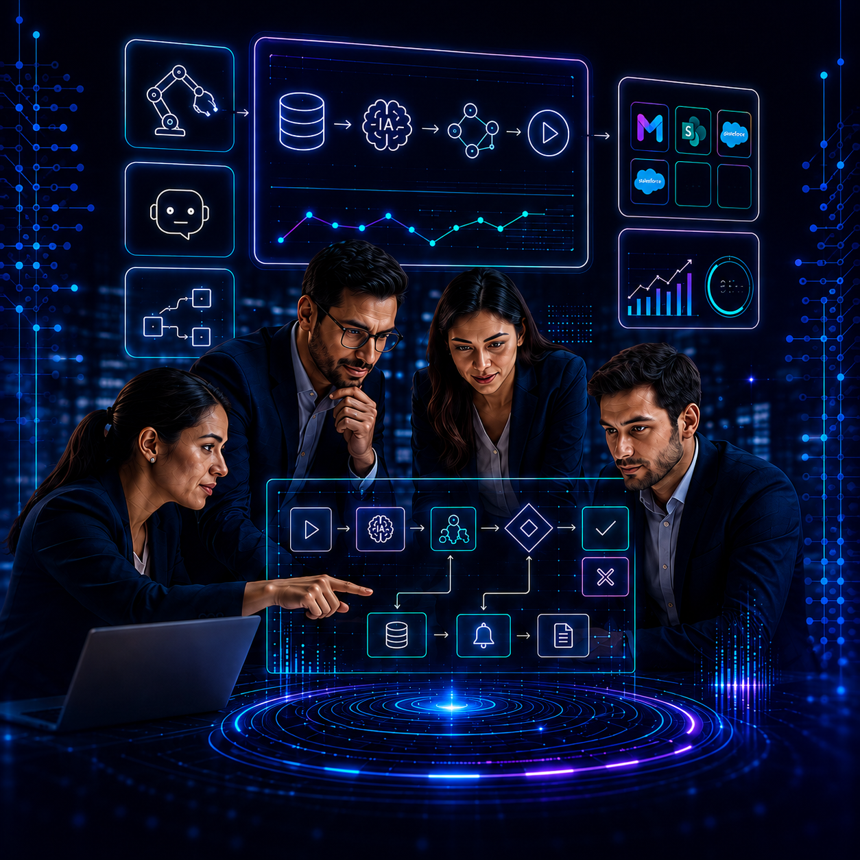 Curso Inteligencia Artificial Avanzada para la Automatización y Transformación de Procesos en Entornos Laborales